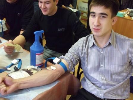 Более 70 студентов Башкирского аграрного университета сдали кровь